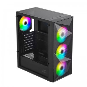 Ant Esports Elite 1200 ATX Computer Case/Gaming Cabinet - Black 